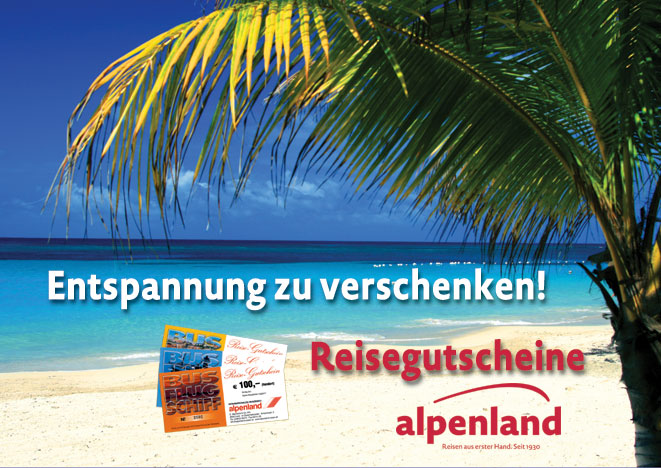 einlösbar für Reisen aller Art (Bus, Flug, Schiff, Bahn, Tickets)