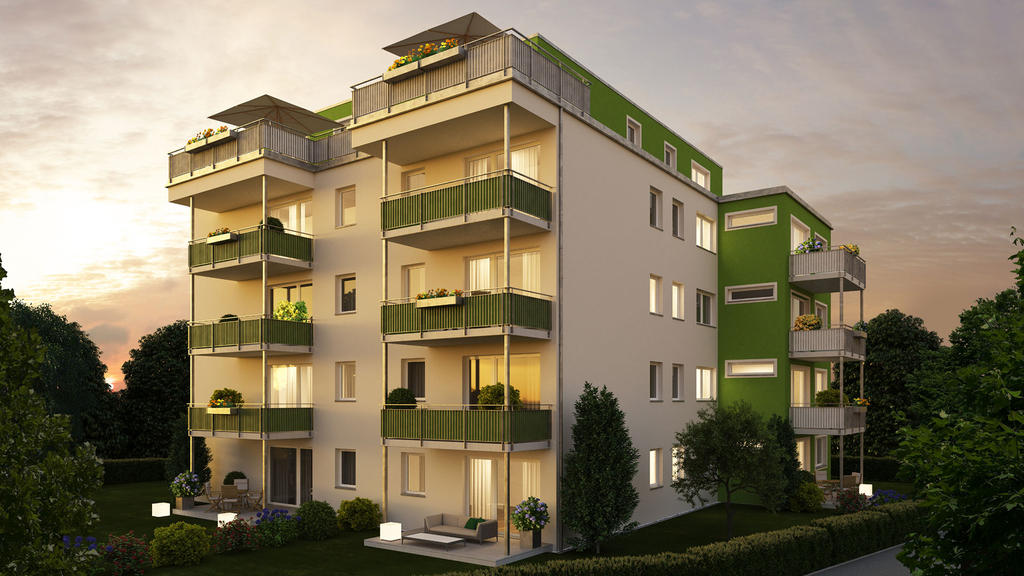 Am grünen Stadtrand von Hallein gelegen, lässt das Bauvorhaben „Lilia“ keine Wünsche offen.