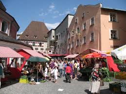 jeden Samstag findet in Hall in Tirol ein wunderbarer Bauernmarkt statt
