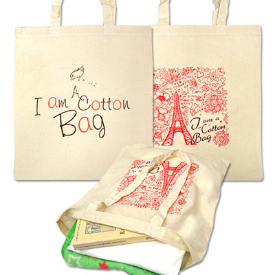 bedruckte Baumwolltasche