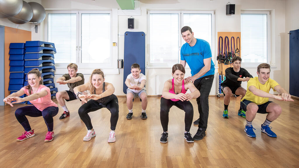 Outdoor Gruppenfitness
